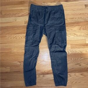 Men’s gray H&M jogger cargo pants